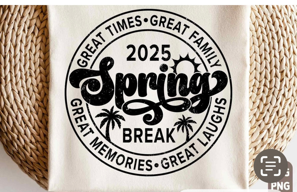 KIDS SHIRTS/SPRING BREAK 2025