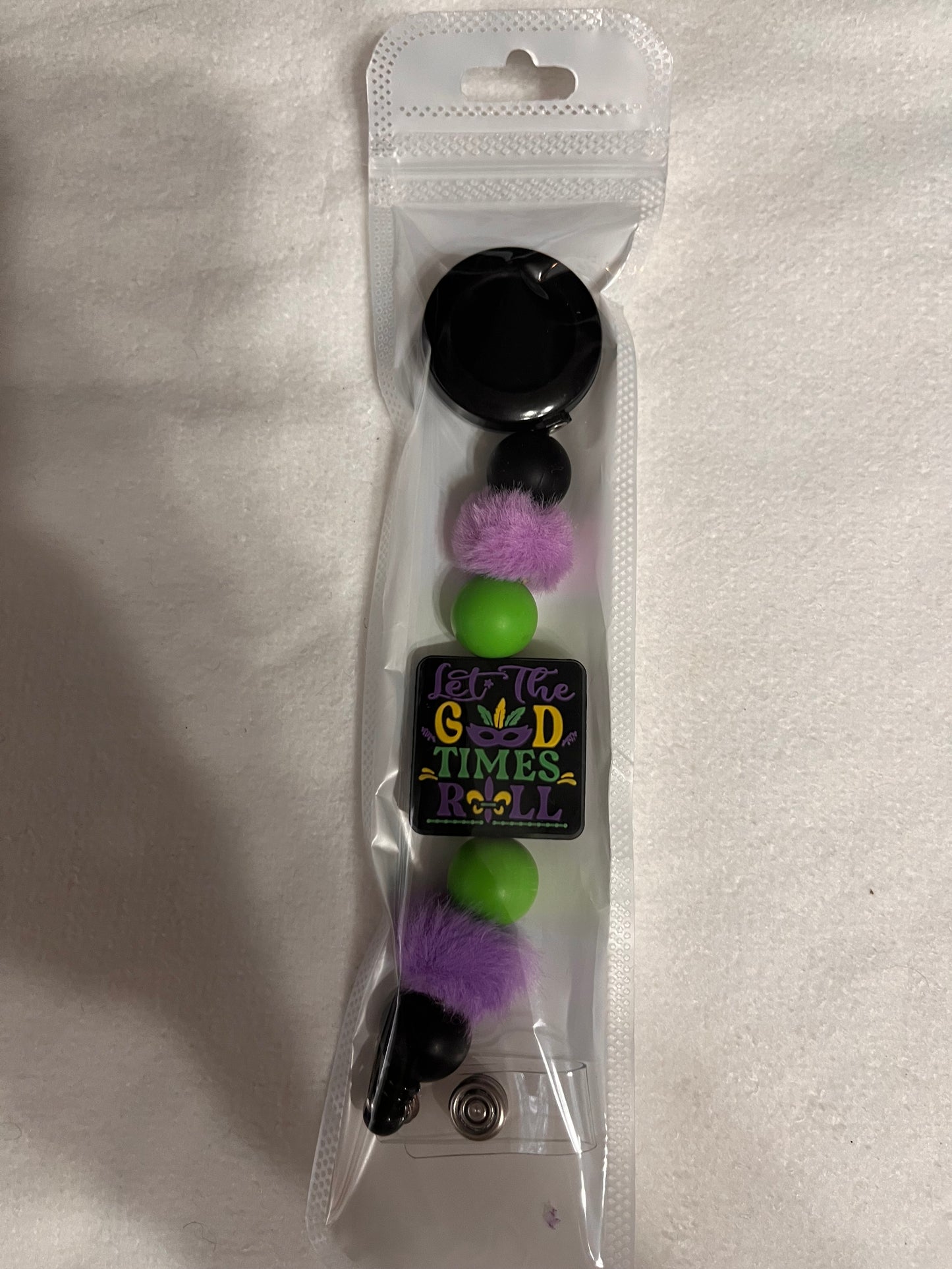 BEADED BADGE REELS