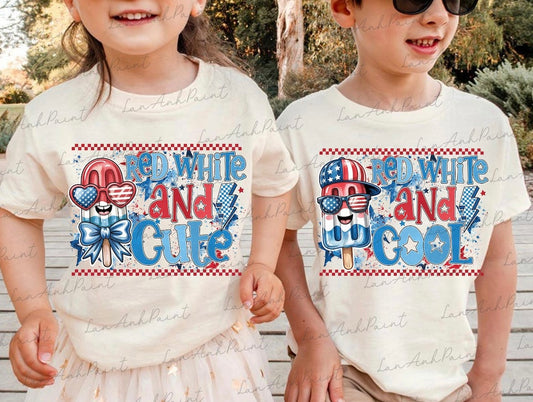 KIDS SHIRTS/4TH OF JULY