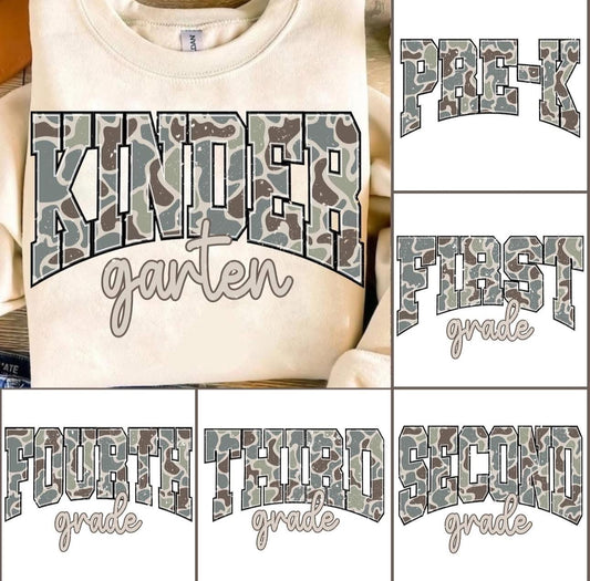 KIDS SHIRTS/SCHOOL SPIRIT